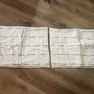 Hearth & Hand Cream Fabric with Subtle Texture